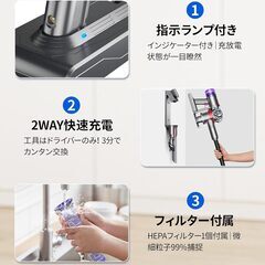 ダイソン バッテリー 4600mAh 21.6Vの画像