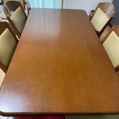 値下げしました、ダイニングテーブルセット の画像