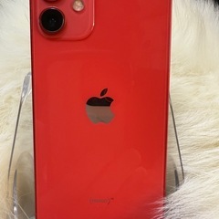 iPhone 12mini 128GBレッド 国内版 SIMフリー 「美品」箱付き バッテリー大容量100％の画像