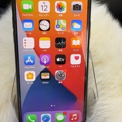 iPhone X 256GB ブラック SIMフリー 「バッテリー100％」の画像