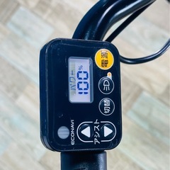 ❸2634パナソニック20インチ子供乗せ電動アシスト自転車の画像