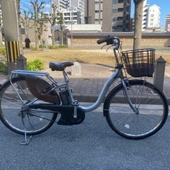 yamha pas with 電動自転車バッテリー12.3ahの画像