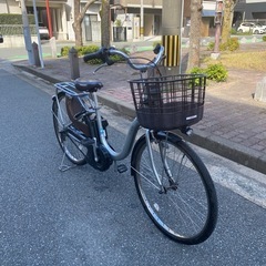 yamha pas with 電動自転車バッテリー12.3ahの画像