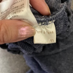 tete a teteパンツ2点の画像