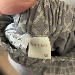 tete a teteパンツ2点の画像