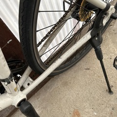 自転車二台の画像