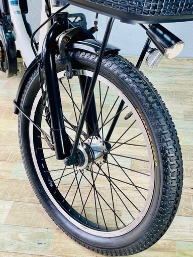 ❸2477パナソニック20インチ子供乗せ電動アシスト自転車