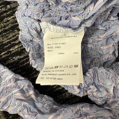 MAISON SPECIAL　レディスシャツの画像