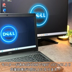 ⭐️Windows11⭐️Office2021⭐️Dell/Latitude 3500/高年式第8世代/Core i5/メモリ8GB/新品高速NVMe/フルHD/非光沢ノングレア液晶/高画質カメラ/Type-Cの画像