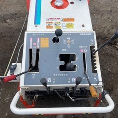  クボタ 除雪機 KSR10WR オーガローリング バッテリー交換必要　ガソリン セルー付き　の画像