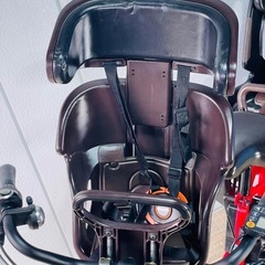 ❸2465パナソニック03人乗り20インチ子供乗せ電動アシスト自転車の画像