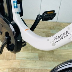 ❹2877ヤマハ03人乗り20インチ子供乗せ電動アシスト自転車の画像