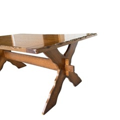 ダイニングテーブル 木製 センター コスガ製 K10024の画像