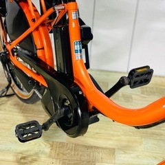 ❹2872ヤマハ20インチ子供乗せ電動アシスト自転車の画像