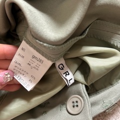 GRL センタープレスフレアパンツ gm285 X Sサイズの画像