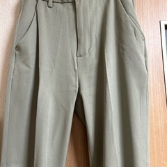 GRL センタープレスフレアパンツ gm285 X Sサイズの画像