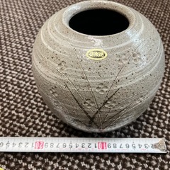 信楽焼　花器　フラワーベースの画像