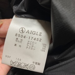 AIGLEダウンジャケットの画像