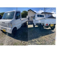 お好きなカラーに全塗装OK スズキ キャリー リフトアップ 新品オフロードタイヤ 5MT 軽トラ　トラックの画像