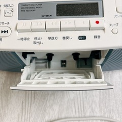 TOSHIBA CD、カセットラジカセの画像