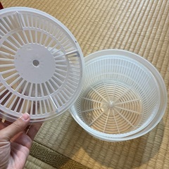 野菜カッター&ハンドル付きサラダスピナーの画像