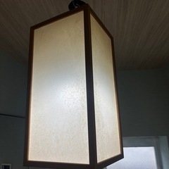 和風　照明の画像
