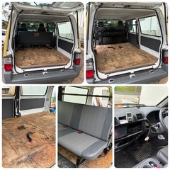 マツダ　ボンゴバン　ガソリン車　AT・ナビ・ETC・カーステ・セルフ塗装の画像