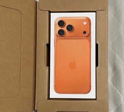 iPhone17pro Max 512GB コズミックオレンジ SIMフリー　新品②