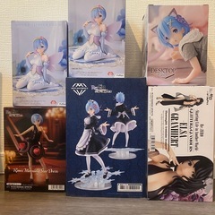 【新品未開封】Re:ゼロから始める異世界生活　フィギュア6点セットの画像