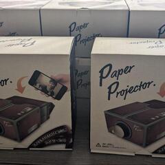 ■■【新品】動画や映画を壁に映し出せるペーパープロジェクター■■の画像