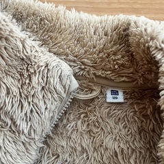UNIQLO ボアフリース120cmの画像