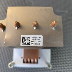 DELL Precision CPUクーラー流用　T3500 CPUヒートシンク 4穴ピッチ 80mm/80mm　銅製 ヒートパイプの画像