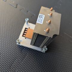 DELL Precision CPUクーラー流用　T3500 CPUヒートシンク 4穴ピッチ 80mm/80mm　銅製 ヒートパイプの画像