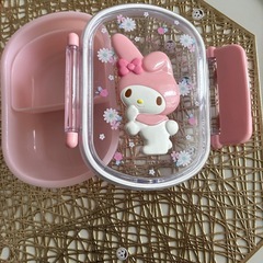 マイメロお弁当箱の画像