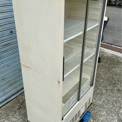 ホシザキ 小形空冷式ショーケース SSB-70BT スライド扉 業務用 70×45×145 214Lの画像