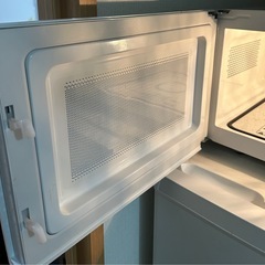 【 1年未満】山善 電子レンジ フラット 18L   単機能の画像