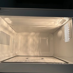 【 1年未満】山善 電子レンジ フラット 18L   単機能の画像