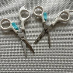 キッズ ヘアカットハサミ 2本セットの画像