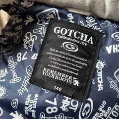 GOTCHA!ダウンベストの画像