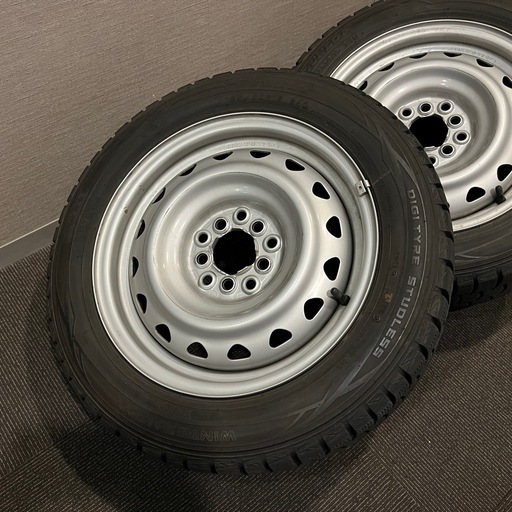 スタッドレス＆ホイール４本セット 185/60R15 ダンロップ ウインターマックス トヨタ シエンタ 6J