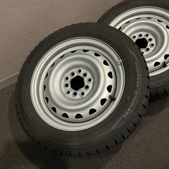 スタッドレス＆ホイール４本セット 185/60R15 ダンロップ ウインターマックス トヨタ シエンタ 6Jの画像