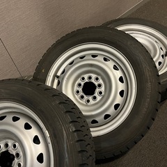 スタッドレス＆ホイール４本セット 185/60R15 ダンロップ ウインターマックス トヨタ シエンタ 6Jの画像