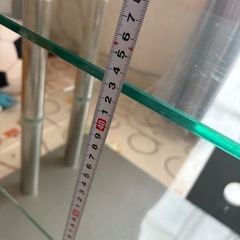 テレビ台　ガラス台の画像