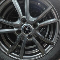 YOKOHAMA IG70 175/70R14 22年 ホイール付き weds ニルバーナ 15x5.5J +45 4H100の画像