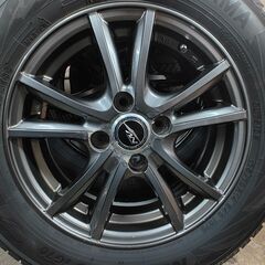 YOKOHAMA IG70 175/70R14 22年 ホイール付き weds ニルバーナ 15x5.5J +45 4H100の画像