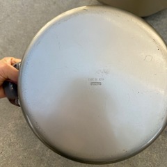 日本製　三協アルミ　両手鍋の画像