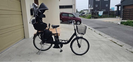 YAMAHA 電動アシスト自転車　PAS CREW (チャイルドシートつき)