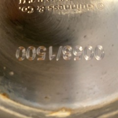 ギネスビアジョッキ，限定品の画像