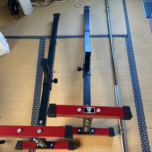 グロングバーベルスタンド　バーベルシャフト180