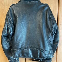 ショット SCHOTT 618 ダブルライダース ブラックの画像